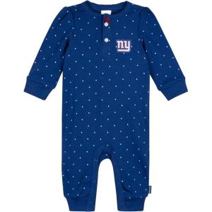imageGerber NFL babygirls Nfl Team Footless CoverallGiants