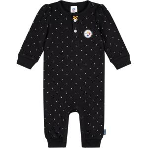 imageGerber NFL babygirls Nfl Team Footless CoverallSteelers