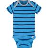 imageGerber Unisex Baby 4 Pack Short Sleeve Bodysuit and 2 Pack Sleep N Play Clothing BundleBlue Dog
