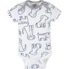 imageGerber Unisex Baby 4 Pack Short Sleeve Bodysuit and 2 Pack Sleep N Play Clothing BundleBlue Dog