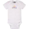 imageGerber Unisex Baby 4 Pack Short Sleeve Bodysuit and 2 Pack Sleep N Play Clothing BundlePink Cat