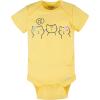 imageGerber Unisex Baby 4 Pack Short Sleeve Bodysuit and 2 Pack Sleep N Play Clothing BundlePink Cat