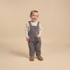 imageModern Moments by Gerber Baby Microplush Overall SetMed Gray