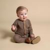 imageModern Moments by Gerber Baby Sweater Knit Romper ampamp Hat SetBrown