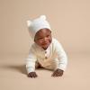 imageModern Moments by Gerber Baby Sweater Knit Romper ampamp Hat SetIvory