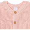 imageModern Moments by Gerber Baby Sweater Knit Romper ampamp Hat SetLight Pink