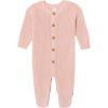 imageModern Moments by Gerber Baby Sweater Knit Romper ampamp Hat SetLight Pink