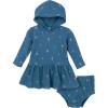 imageGerber babygirls Baby Girls 2piece Longsleeve Dress and Diaper Cover SetBerries