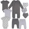 imageGerber unisexbaby 9piece Baby Gift Set for Newborn Boys ampamp Girls  Premium Cotton Baby Essentials Layette SetBuffalo