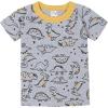imageGerber Baby Boys Toddler Snug Fit 4Piece Pajama SetDino Grey