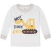 imageGerber Baby Boys Toddler Snug Fit 4Piece Pajama SetDump Truck Grey