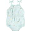 imageGerber Baby Girls Gauze Sleeveless RomperBlue