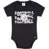 imageGerber NFL babygirls Nfl 3pack Onesie BodysuitSteelers