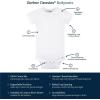 imageGerber babyboys 8pack Short Sleeve Onesies BodysuitsSports Blue