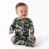 imageGerber unisexbaby Toddler Butterysoft Snug Fit Footed Pajamas With Viscose Made With EucalyptusHide  Seek Camo