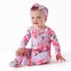 imageGerber unisexbaby Toddler Butterysoft Snug Fit Footed Pajamas With Viscose Made With EucalyptusLilac Garden