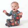 imageGerber unisexbaby Toddler Butterysoft Snug Fit Footed Pajamas With Viscose Made With EucalyptusOuter Space