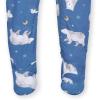 imageGerber unisexbaby Toddler Butterysoft Snug Fit Footed Pajamas With Viscose Made With EucalyptusPolar Night
