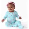 imageGerber unisexbaby Toddler Butterysoft Snug Fit Footed Pajamas With Viscose Made With EucalyptusRainbow Sky