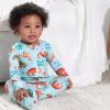 imageGerber unisexbaby Toddler Butterysoft Snug Fit Footed Pajamas With Viscose Made With EucalyptusSnugosaurous