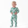 imageGerber unisexbaby Toddler Butterysoft Snug Fit Footed Pajamas With Viscose Made With EucalyptusSpruce