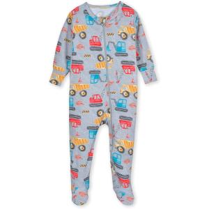 imageGerber unisexbaby Toddler Butterysoft Snug Fit Footed Pajamas With Viscose Made With EucalyptusConstruction