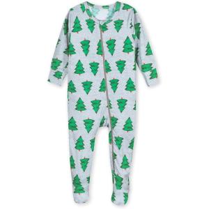 imageGerber unisexbaby Toddler Butterysoft Snug Fit Footed Pajamas With Viscose Made With EucalyptusSpruce