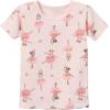 imageGerber babygirls Toddler Snug Fit 4piece Pajama SetBallerinas