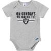 imageGerber NFL babyboys Nfl 3pack Onesie BodysuitRaiders
