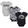 imageGerber NFL babyboys Nfl 3pack Onesie BodysuitSteelers