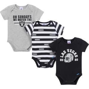 imageGerber NFL babyboys Nfl 3pack Onesie BodysuitRaiders