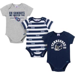 imageGerber NFL babyboys Nfl 3pack Onesie BodysuitTitans
