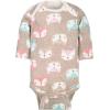 image5Pack Baby Girls Fox Long Sleeve Onesies Bodysuits