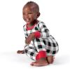 imageGerber Baby Girls Holiday Family Matching PajamasBlackRed Buffalo Check
