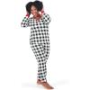 imageGerber Baby Girls Holiday Family Matching PajamasBlackRed Buffalo Check