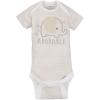 imageGerber Unisex Baby 5Pack ShortSleeve OnesiesElephant