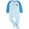imageGerber babygirls Baby Girls Fleece Footed Pajamas 2packBlue Dogs