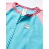 imageGerber babygirls Baby Girls Fleece Footed Pajamas 2packBluePink Clouds