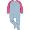 imageGerber babygirls Baby Girls Fleece Footed Pajamas 2packTigers Pink