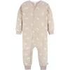 imageGerber babygirls Fleece Footless Pajamas 3packPink Deer