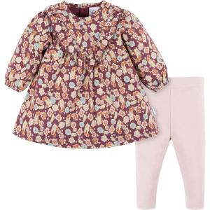 imageGerber babygirls Baby Girls Baby Girls 2piece Dress ampamp Legging SetFloral