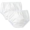 imageGerber BabyGirls 2Pack Waterproof PantWhite