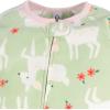 imageGerber Baby Girls Toddler Loose Fit Fleece Footed Pajamas 2Pack Pink Deer 5T