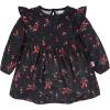 imageGerber BabyGirls Toddler 2Pack Long Sleeve DressesBlack Holly Berries