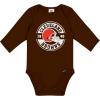 imageGerber NFL unisexbaby Nfl 2pack Long Sleeve Onesie BodysuitBrowns