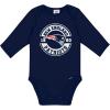 imageGerber NFL unisexbaby Nfl 2pack Long Sleeve Onesie BodysuitPatriots