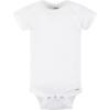 imageGerber babygirls 4pack Short Sleeve Onesies Bodysuits White Short Sleeve 18 Months