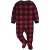 imageGerber unisexbaby Fleece Footed Pajamas 3packBear Forrest