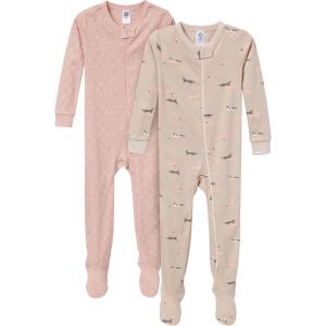 imageGerber unisexbaby 2pack Footed PajamasDog
