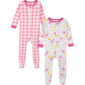imageGerber Baby Boys 2Pack Sleep N Play PajamasSummer Blossom